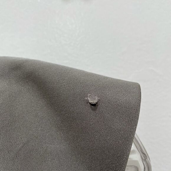 LA FEMME Surplice Off Shoulder Column Gown - Picture 4 of 15